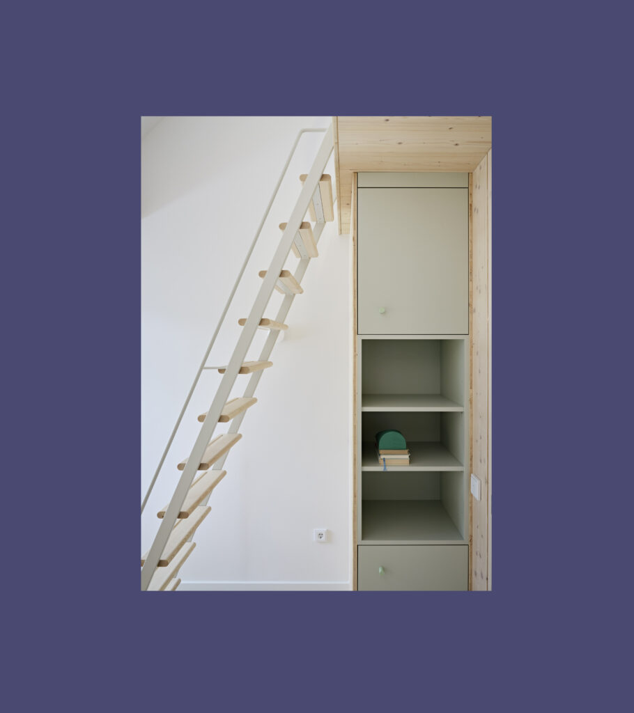 Metallleiter Jugendzimmer